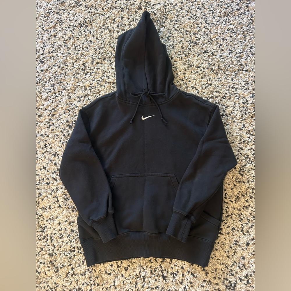 Nike Black Phoenix Hoodie with front pocket